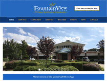 Tablet Screenshot of fountainview.org